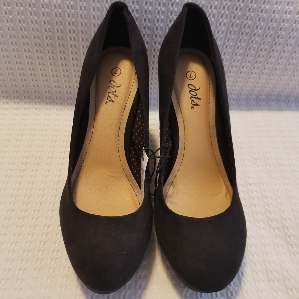 Black Wedge shoes